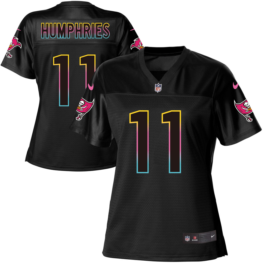 Women's Game Adam Humphries Nike Jersey Black - #11 Fashion NFL Tampa Bay Buccaneers